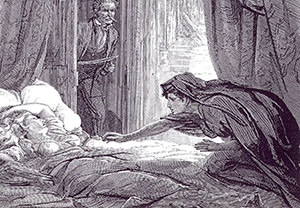 Illustration from The Dark Blue by D.H. Friston (1872)